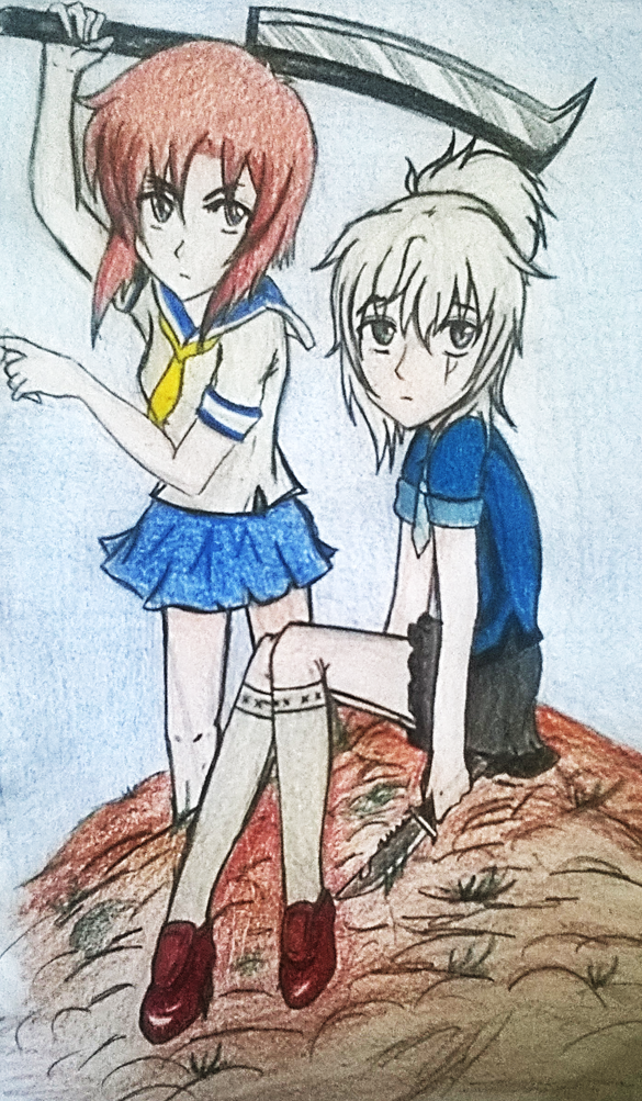 Higurashi Fan art by Kaede-Kiriei on DeviantArt