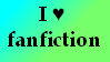 I love fanfiction Stamp by Poker---Face