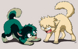 deku kacchan fluffly