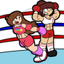 Comm by CrystalClearing- Lynn Loud vs Mabel Pines