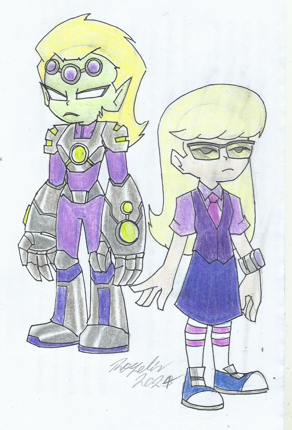 Comm by Rogelis- Brainia by Gadgetboy197 on DeviantArt