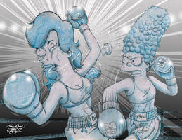 Comm by tingocomics- Marge vs Julia