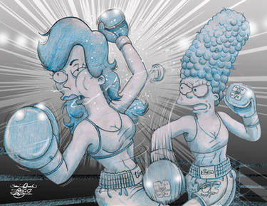 Comm by tingocomics- Marge vs Julia