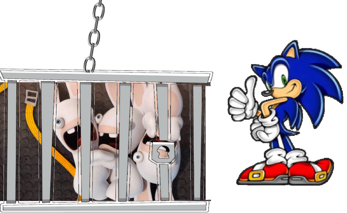 Deviantart Cage Rabbit Rabbids In Cage by SonicAndRayman on DeviantArt