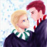 Snow Ron and Draco