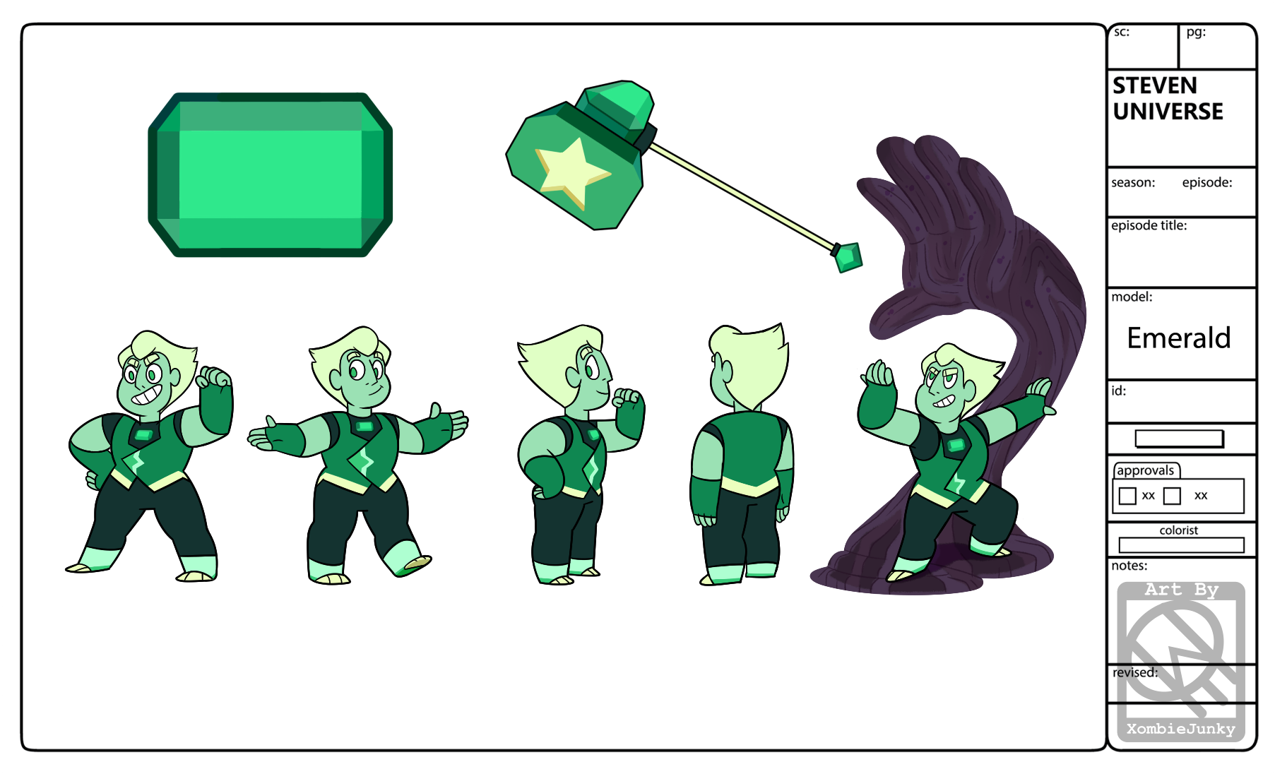 Белый изумруд Вселенная Стивена