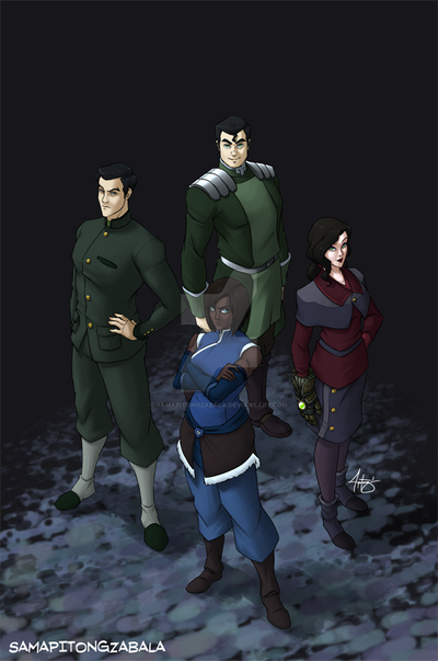 Book 4 Team Avatar: Dark Version