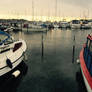 Sailing ships in Aalborg, Denmark