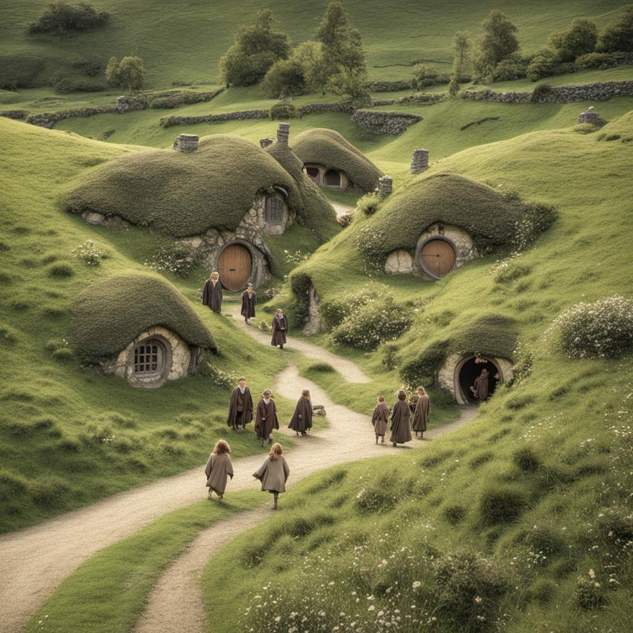 Hobbits by Victorrock97 on DeviantArt