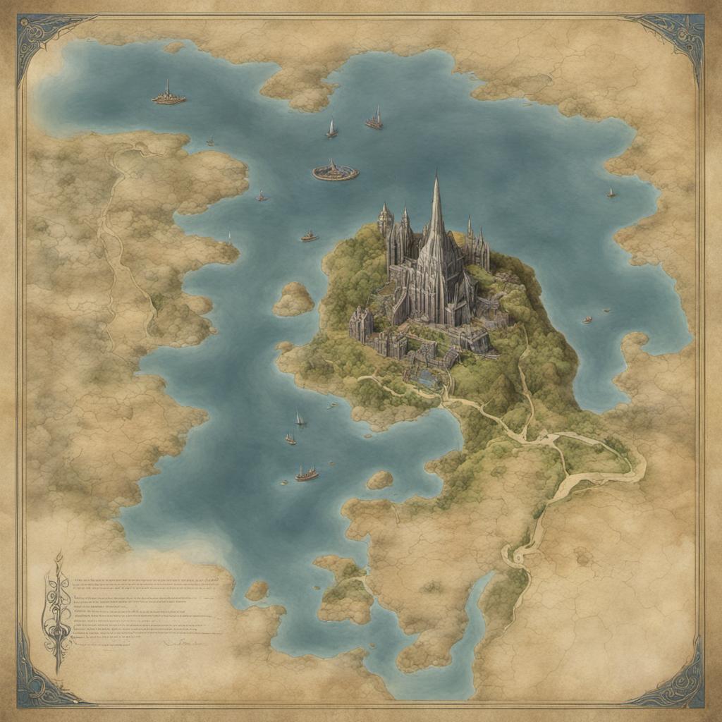 Lucanor Map Numenor by Victorrock97 on DeviantArt