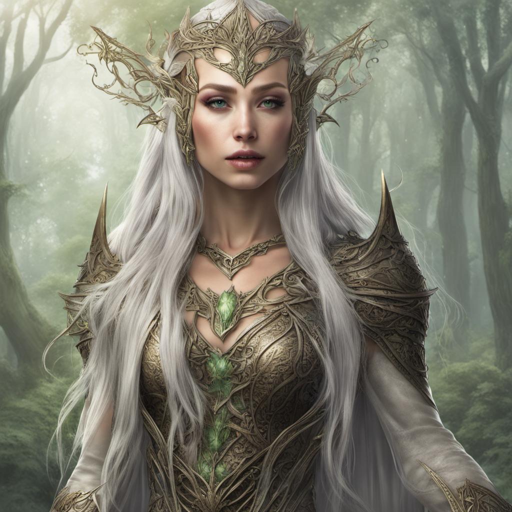 Elf Queen Vector Elven Queen by Victorrock97 on DeviantArt