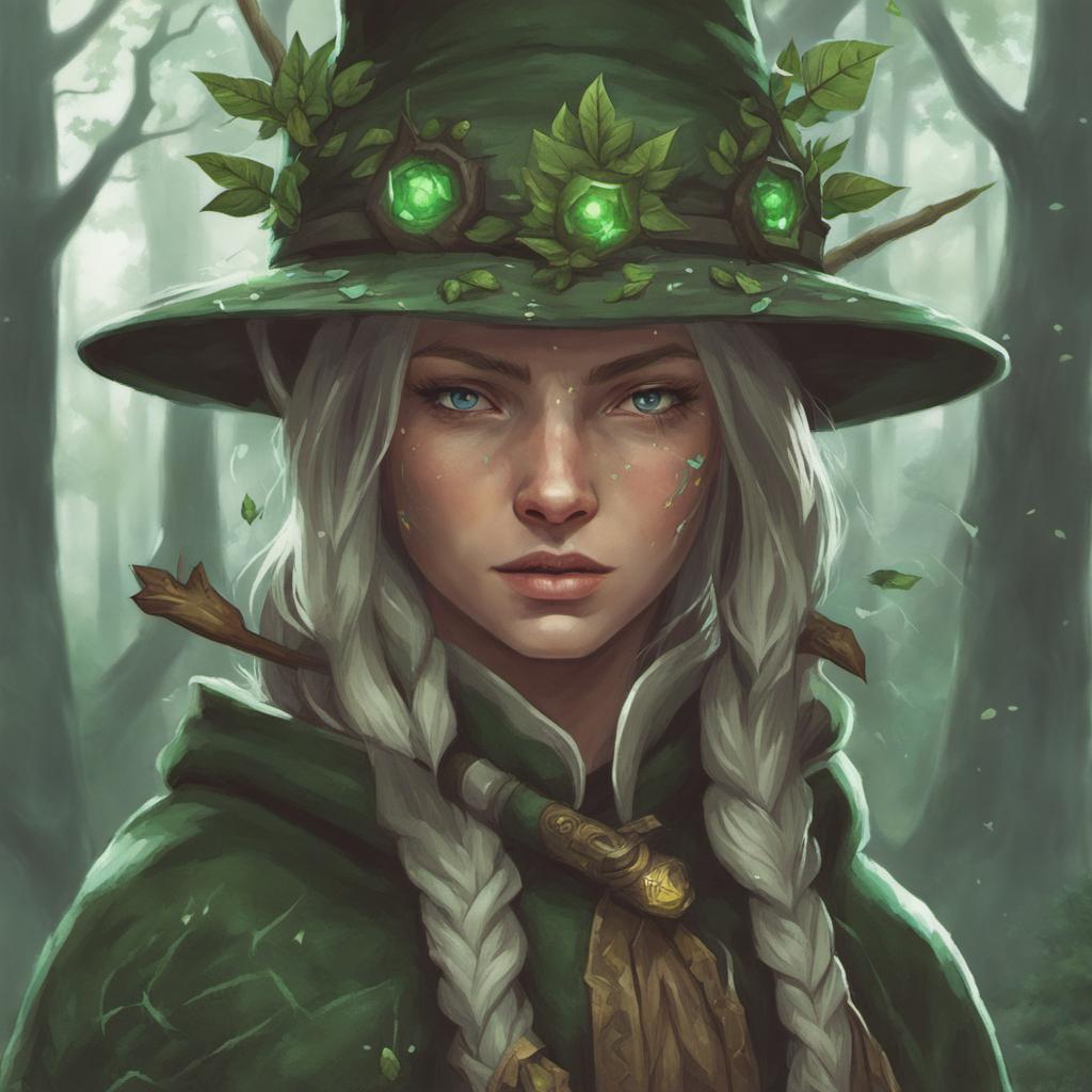 Forest Mage Robe Elven Forest Mage by Victorrock97 on DeviantArt