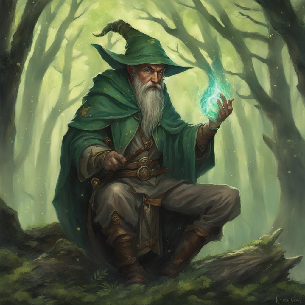 Forest Mage Robe Forest Mage by Victorrock97 on DeviantArt