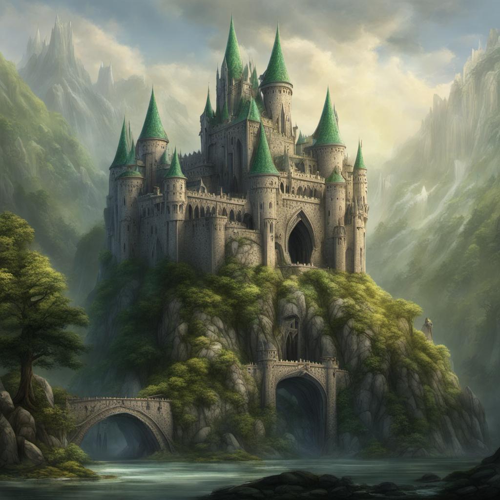 Elf Castle Elven Castle by Victorrock97 on DeviantArt