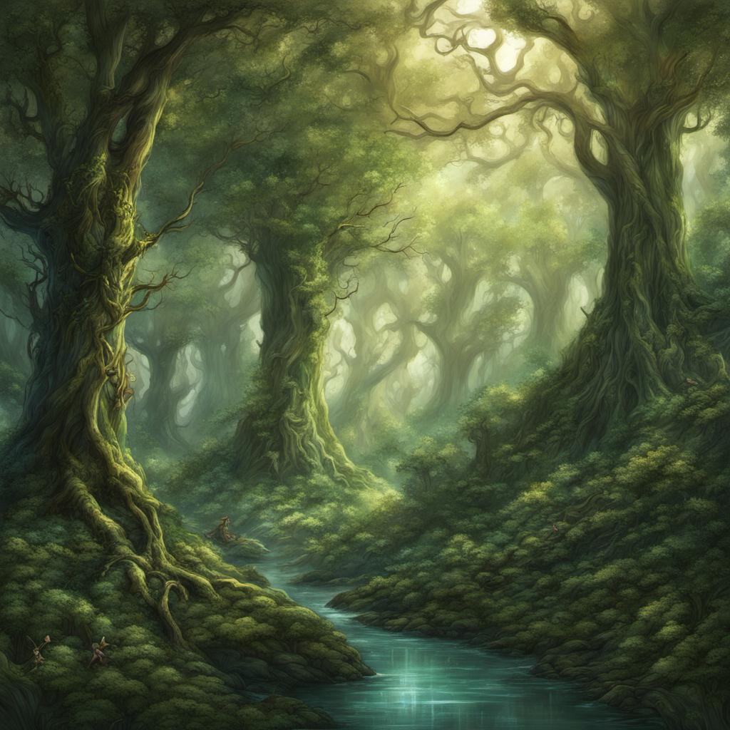 Elven Forest by Victorrock97 on DeviantArt