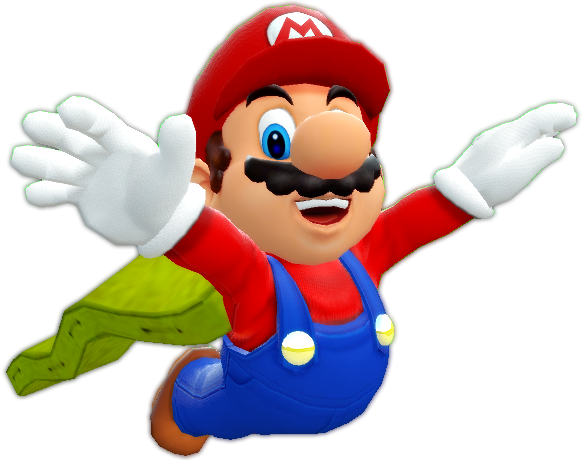 Mario s Flying Cape Artwork by C E Studio on DeviantArt