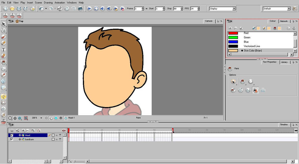 Toon Boom Animate Pro - Eric (Comedy World) WIP By C-E-Studio On.