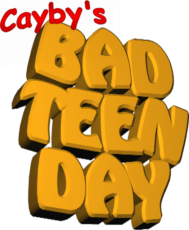 ''Cayby's Bad Teen Day'' Logo Design V2