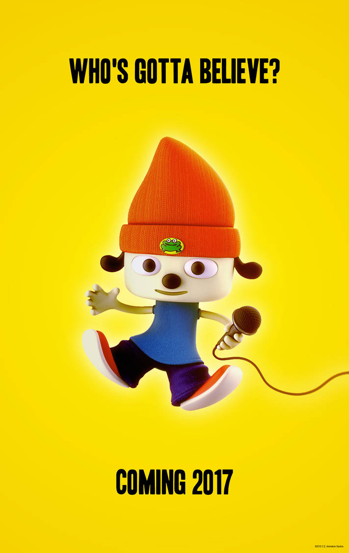 Early 'PaRappa the Rapper Movie' Teaser Poster by C-E-Studio on DeviantArt