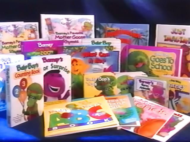 Books Shown In The 1994 Barney Books Promo By C E Studio On Deviantart