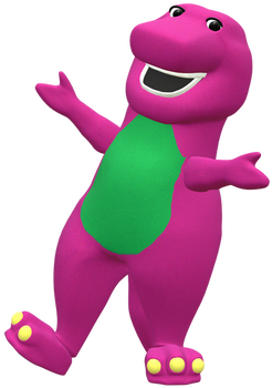 Barney the Dinosaur (For SFM and Blender)