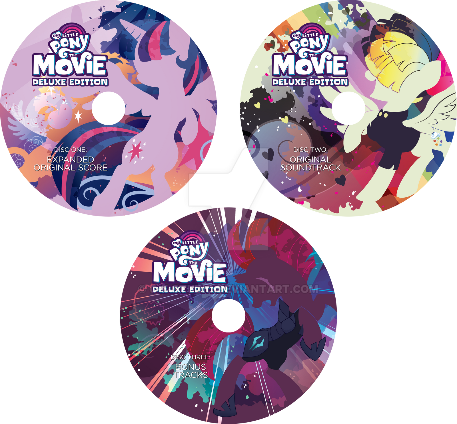Mlp Cd Rom MLP: The Movie (Deluxe Edition) - CD Disc Designs by C-E-Studio on ...
