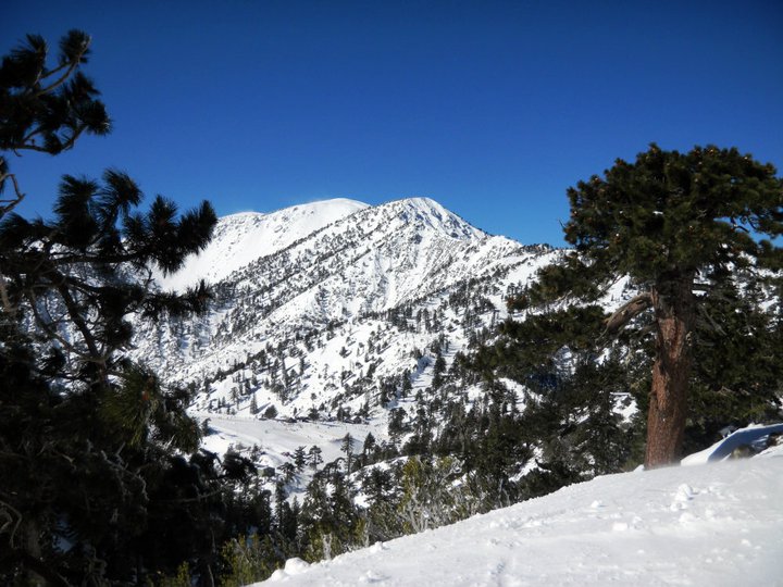 landscape: snowy mountain III