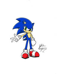 Sonic the Hedgehog - MS Paint