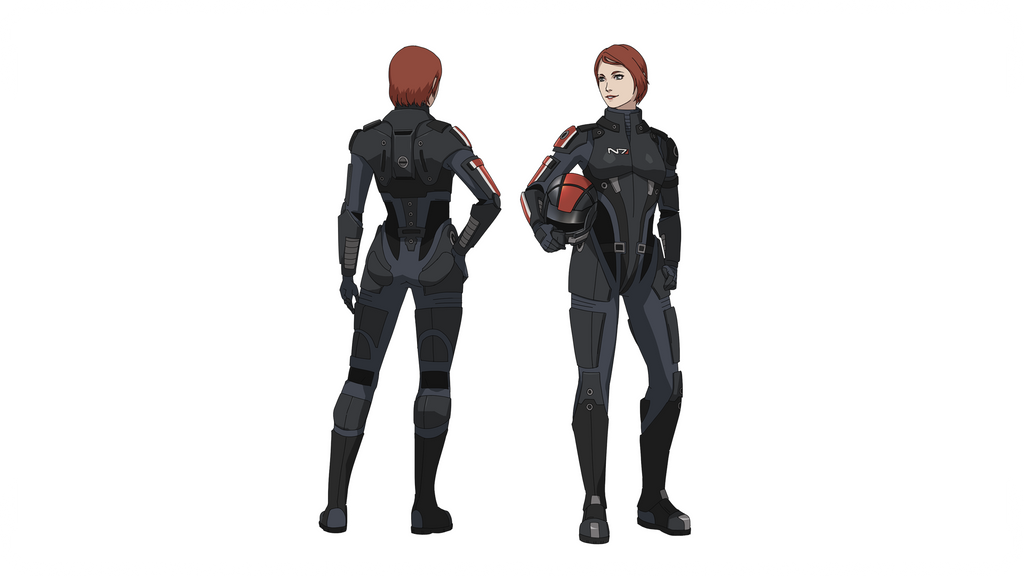 ME1:Commander Shepard (Medium N7 Armor) by Wei723 on DeviantArt