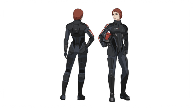 ME1:Commander Shepard (Medium N7 Armor)