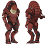 ME1:Urdnot Wrex (Heavy Mercenary Armor)