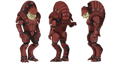 ME1:Urdnot Wrex (Heavy Mercenary Armor)