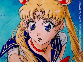 Sailor Moon redraw challenge 2020