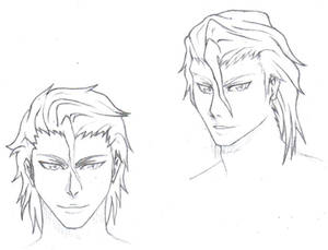 Sosuke Aizen - Practice Sketches