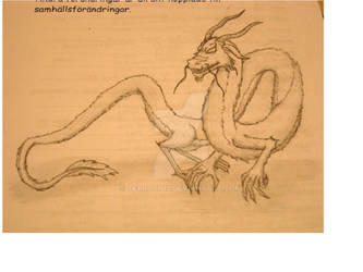 Handdrawn Dragon