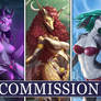 Commission open