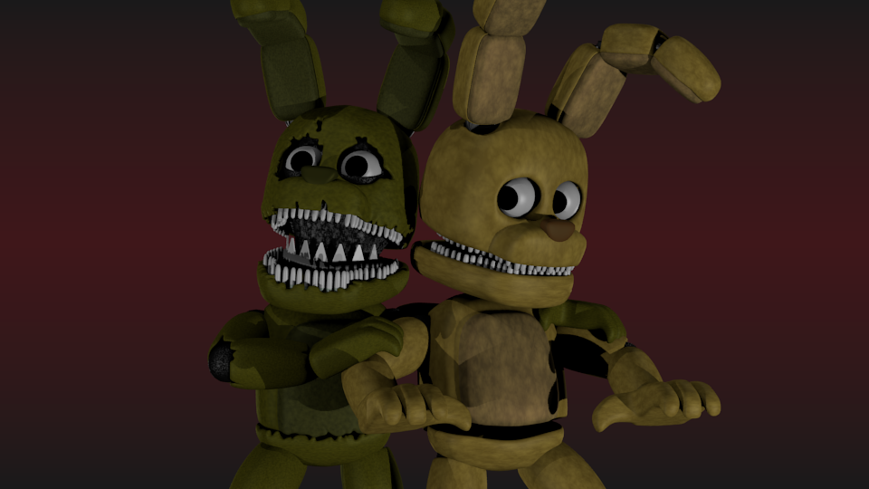 We've Been Released!-Plushtrap+Springplush Blender