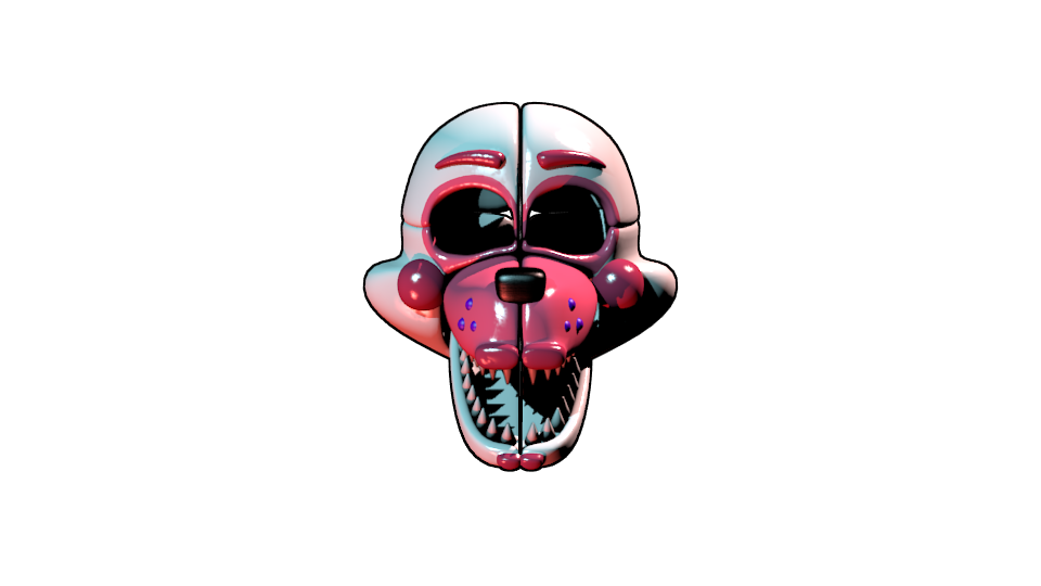 Funtime Foxy Head Single Ref Challenge By Spinofan On DeviantArt