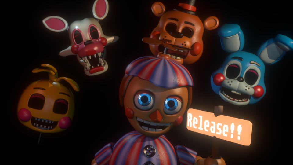 FNAF 2 Teaser Remake  Blender : r/fivenightsatfreddys