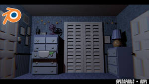 FNaF 4 House v2 Blender Release