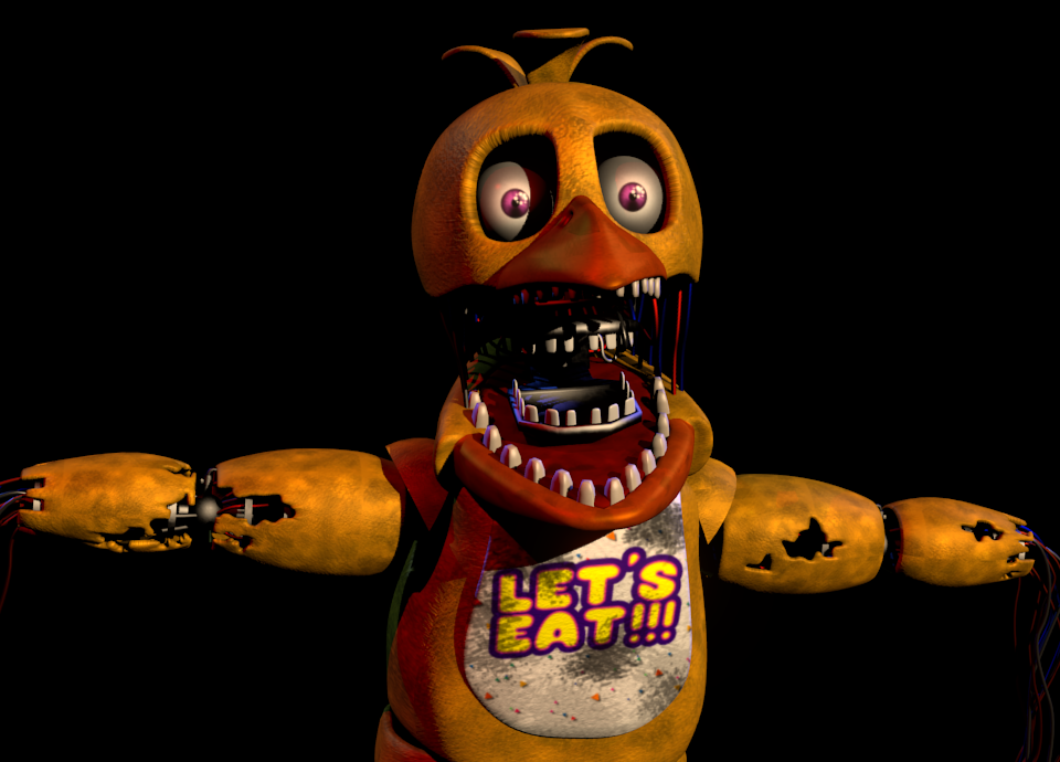 Withered Chica Fooling Around (Model From TMG Pack) : r/fivenightsatfreddys