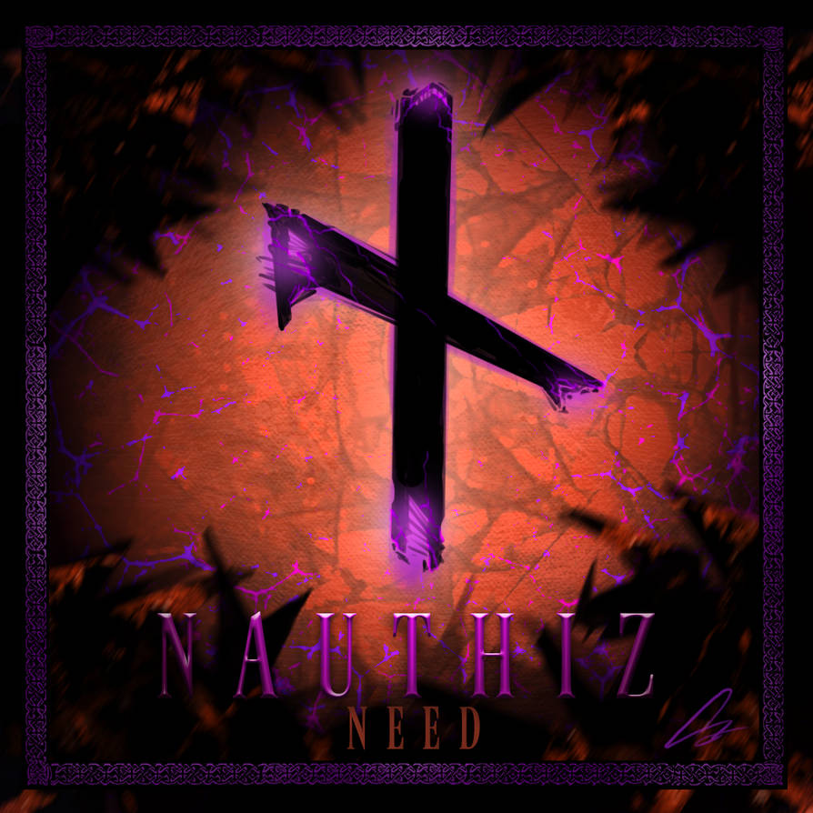 NAUTHIZ (Rune Series) by Derectum on DeviantArt