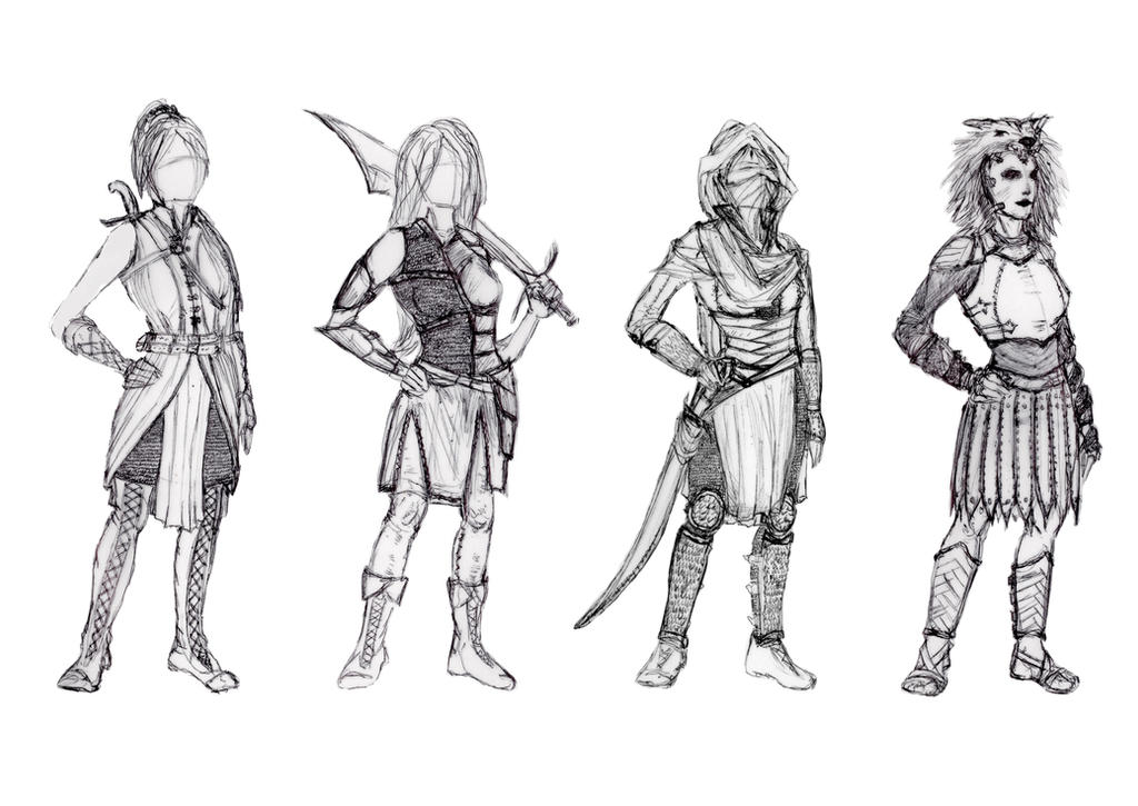 Deviantart Armor Types Armor variants 1 by Dragonwinger on DeviantArt