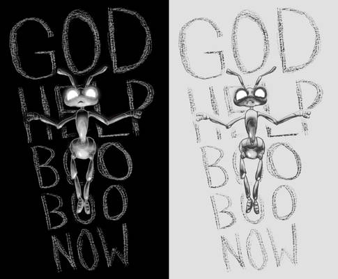 'God Help Booboo Now' Diptych