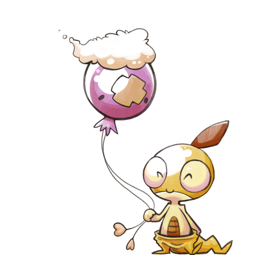 Scraggy and drifloon