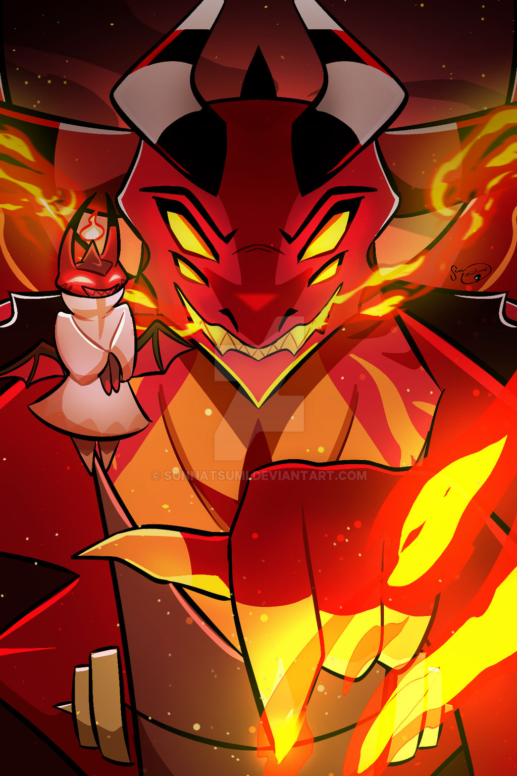 HelluvaBoss Satan by SunNatsumi on DeviantArt