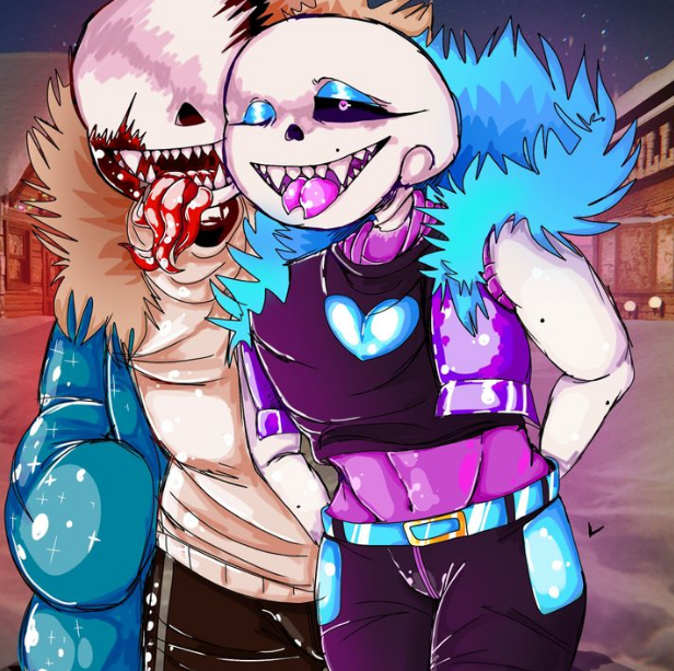 Nightmare sans!11 by FlippedPastles on DeviantArt