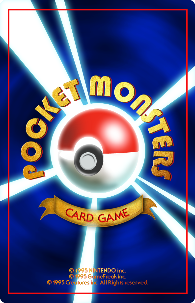 printable back pokemon card Mini Pokemon Cards