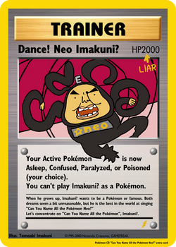 Dance! Neo Imakuni - English Trainer Card