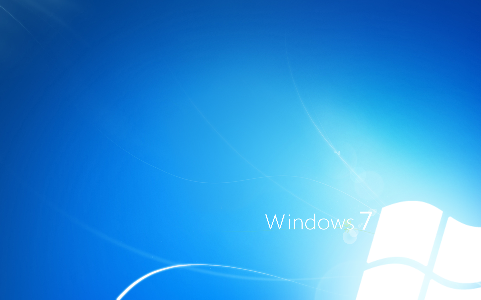 Windows 7 Light Blue by CaHilART